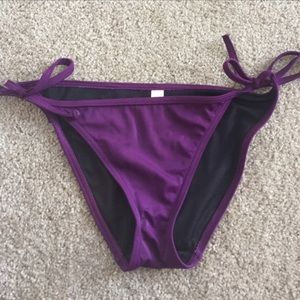 Victoria secret purple bikini bottoms